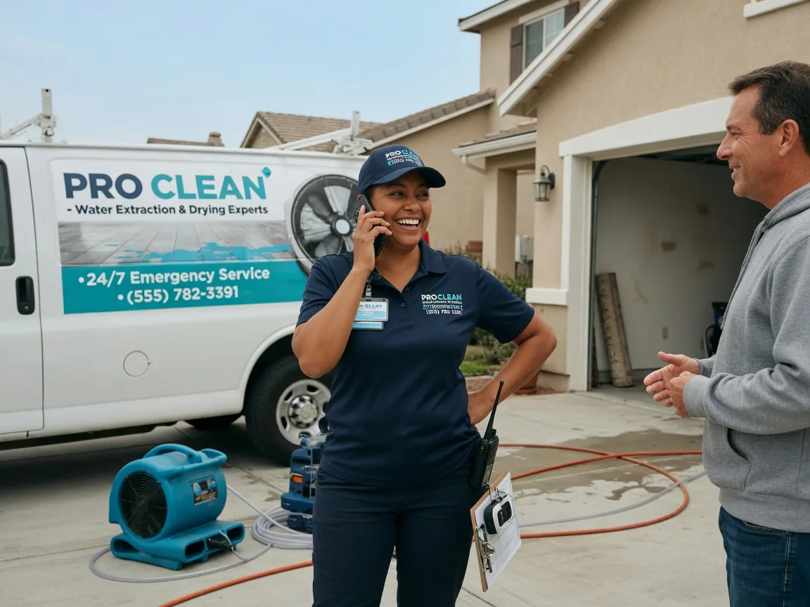 Water Extraction & Drying Woody, CA FAQs